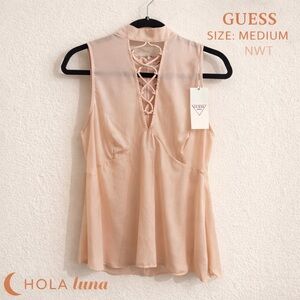 GUESS SLEEVELESS BLOUSE